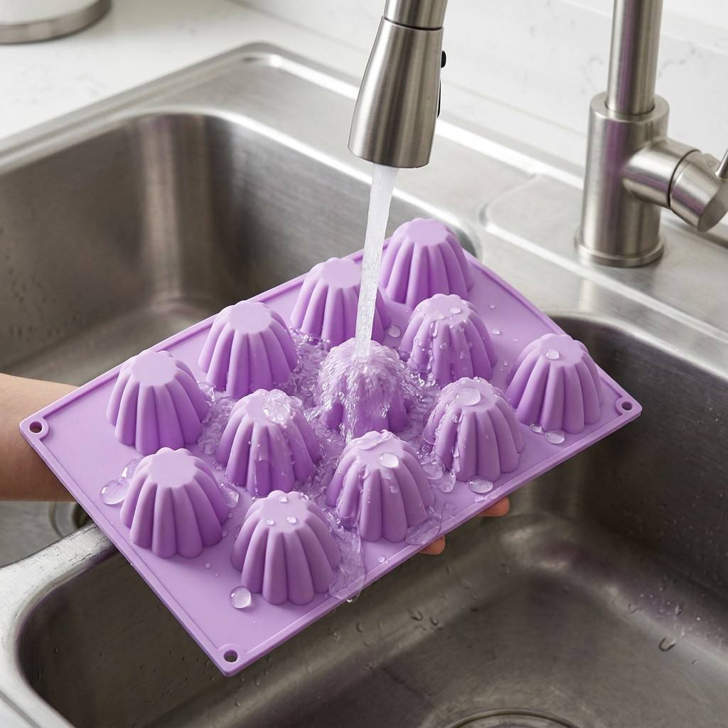 Kitchen Appliances Packages - 12-Cavity Mini Spiral Silicone Mold Swirl