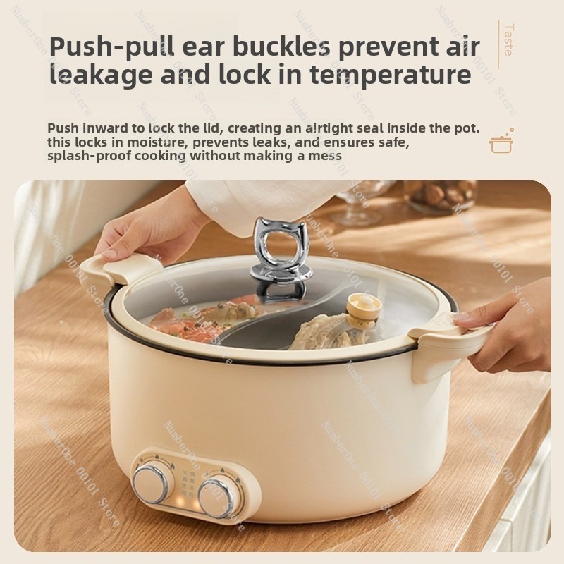 6L 8L Double Pot Electric Hot  - Kitchen Appliances Electric recension och pris