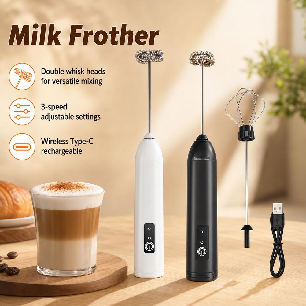 Handheld Milk Frother Recharge - Yogurt Maker Electric recension och pris