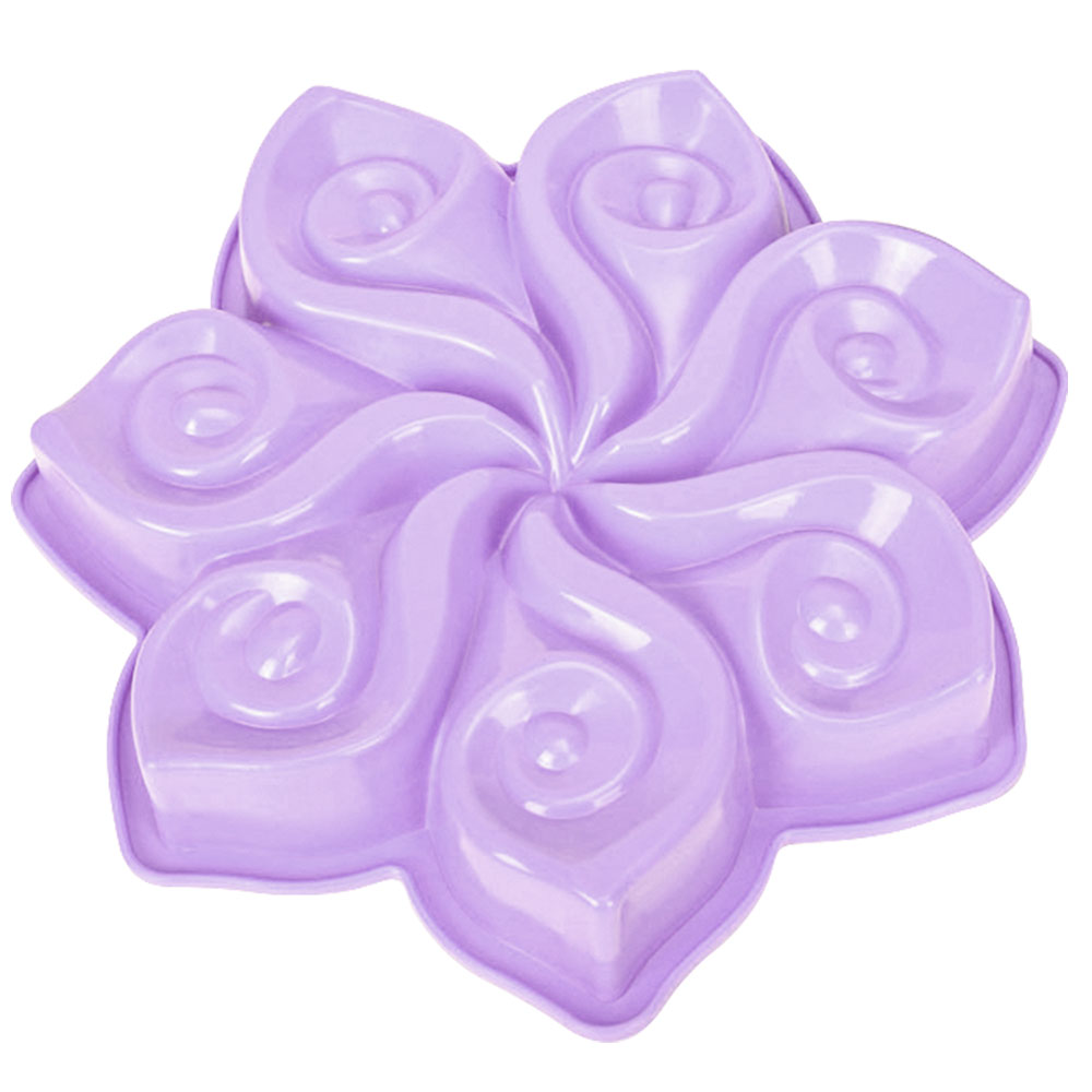 Large Flower Silicone Cake Mol - Kitchen Appliances Packages recension och pris