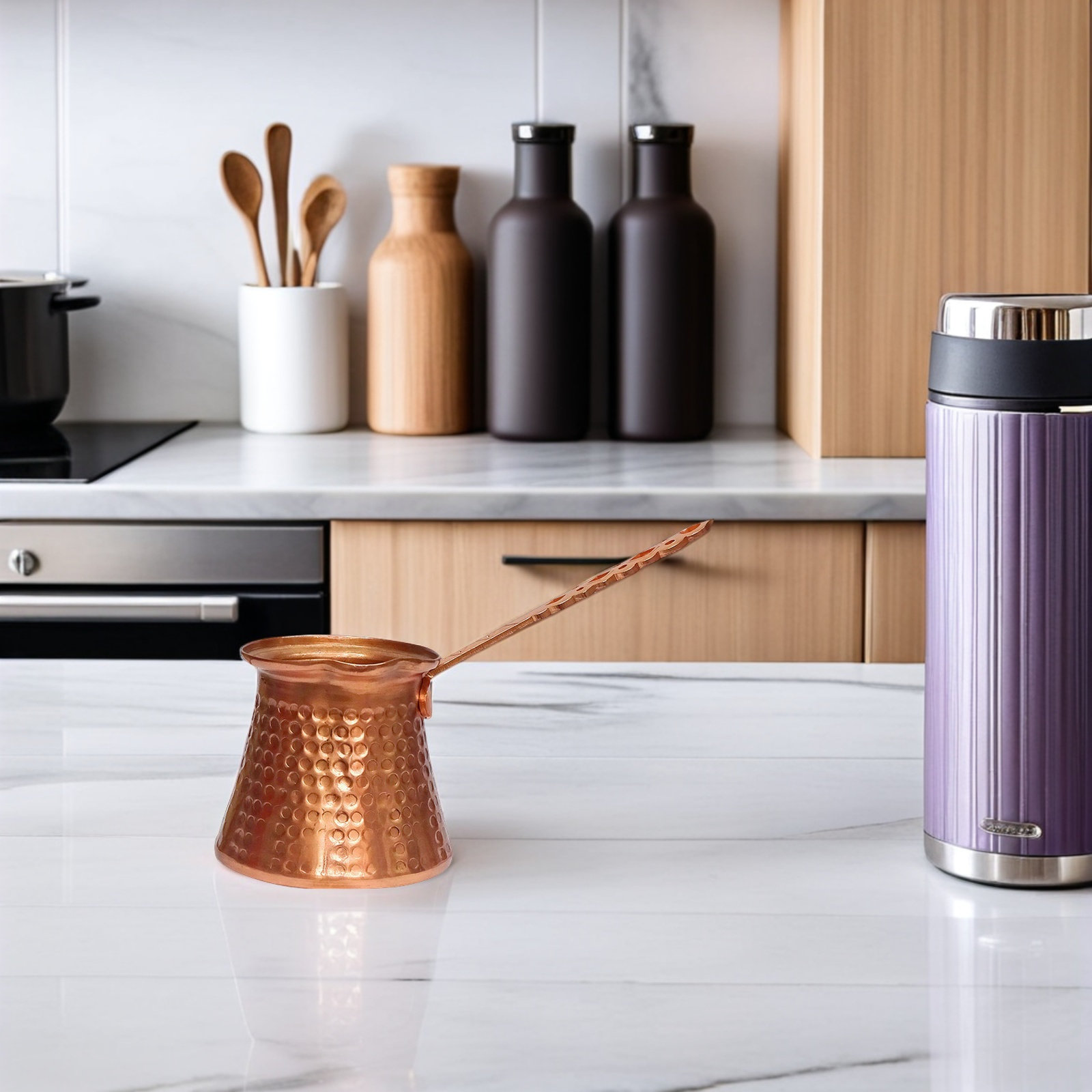 Retro Turkish Coffee Pot Alumi - Hot Pot Electric recension och pris