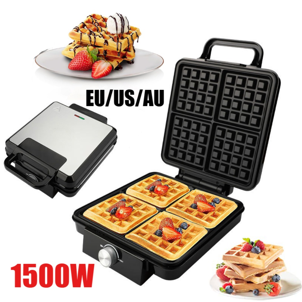 4 Square Belgian Waffle Maker  - Kitchen Appliances For.Xmas recension och pris