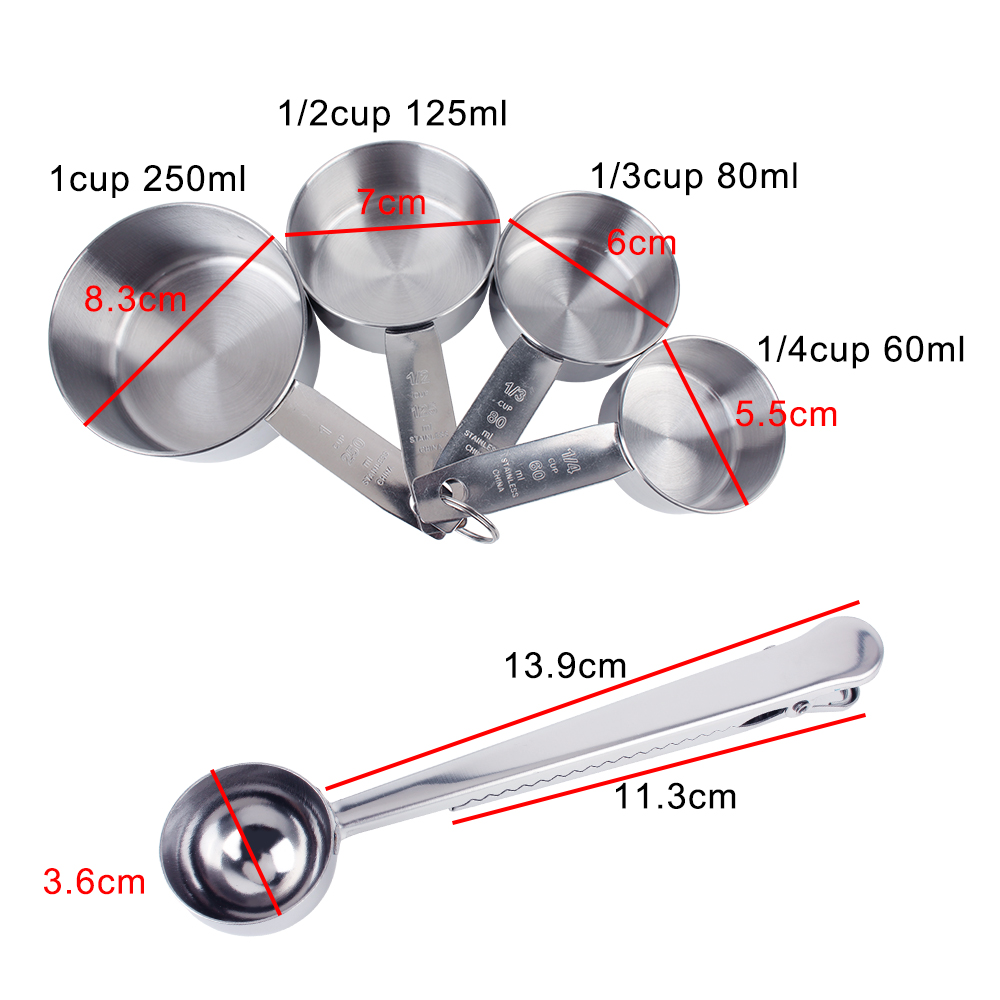 Stackable Measuring Cups and S - Kitchen Appliances Packages recension och pris