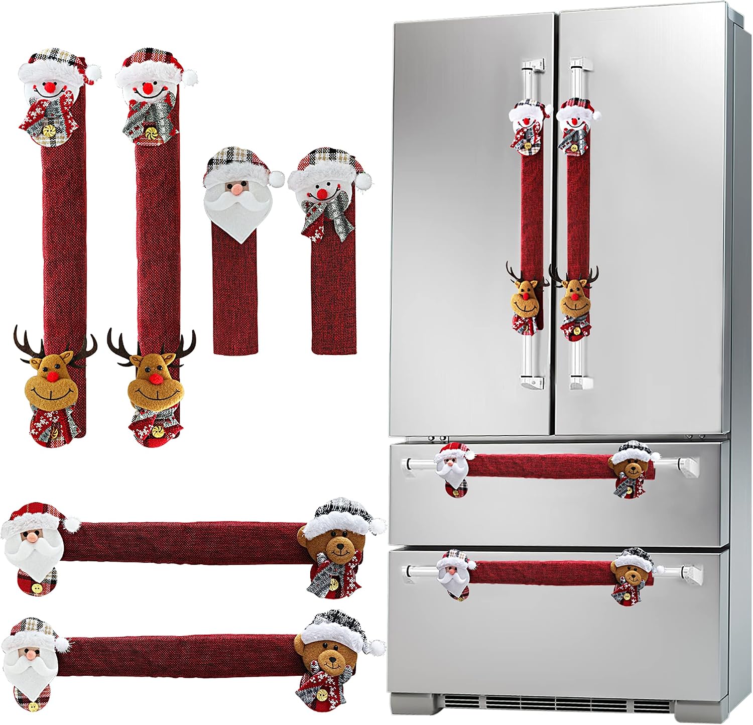 6‑Pack Christmas Refrigerator  - Kitchen Appliances For.Xmas recension och pris