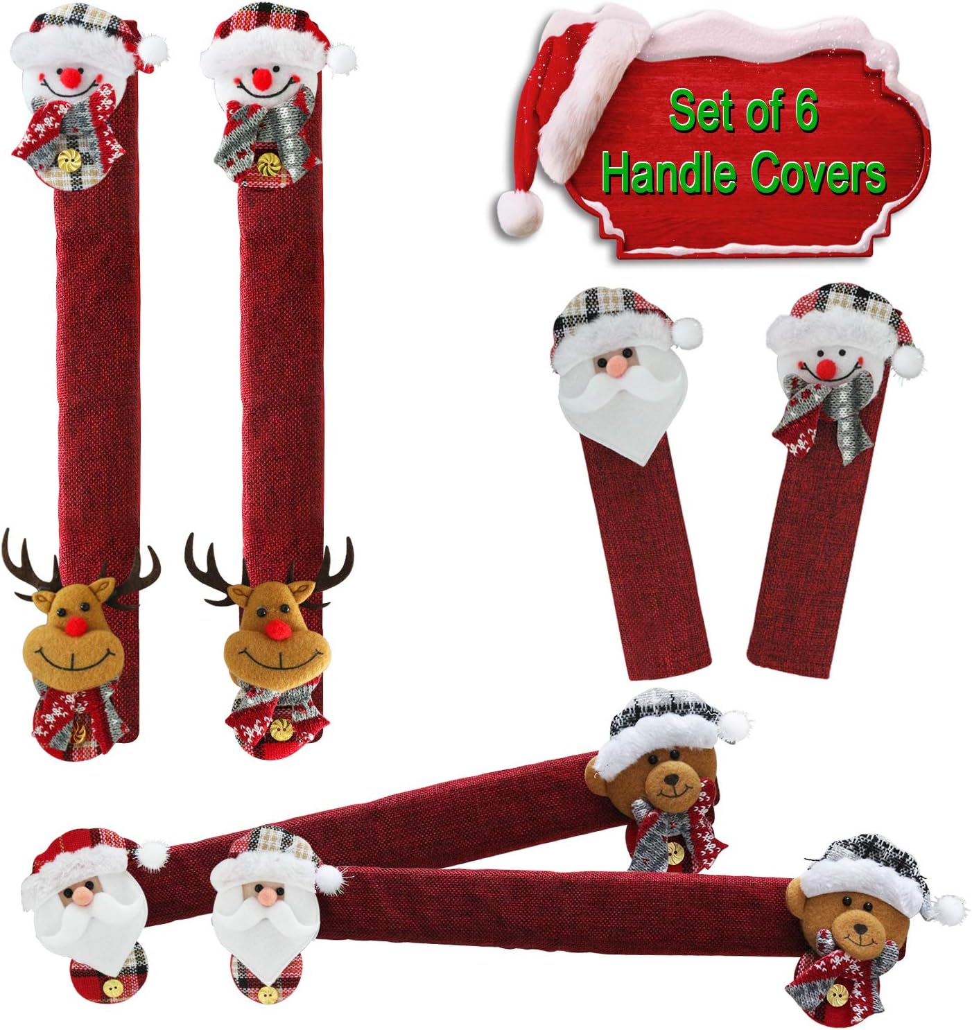 6‑Pack Christmas Refrigerator  - Kitchen Appliances For.Xmas recension och pris