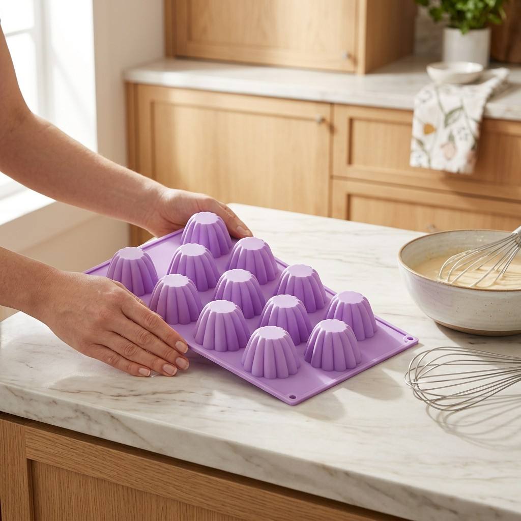 12-Cavity Mini Spiral Silicone - Kitchen Appliances Packages recension och pris