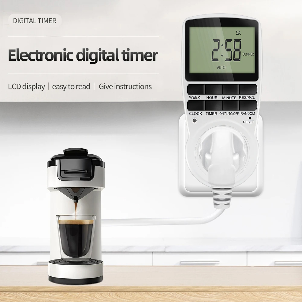 Electronic Digital Timer Switc - Kitchen Appliances Outlet recension och pris